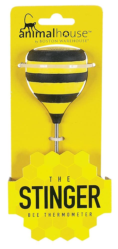 Boston Warehouse Animal House Stinger Bee Thermometer : Amazon.in: Home ...