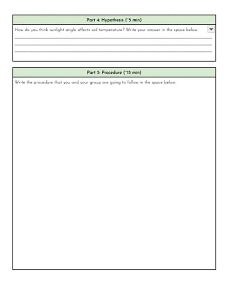 Image result for Angle of Sunlight Lab