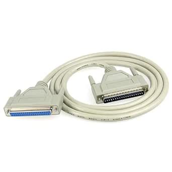 RIIPOO DB37 Cable, 37-Pin Male to Female Serial Extension Data Cable ...