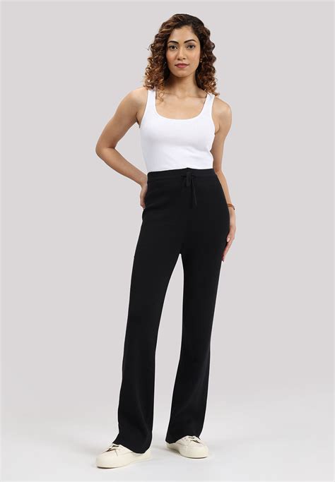 All Day Cotton Ribbed Pants
