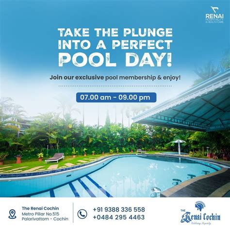 Swimming Pool | The Renai Cochin