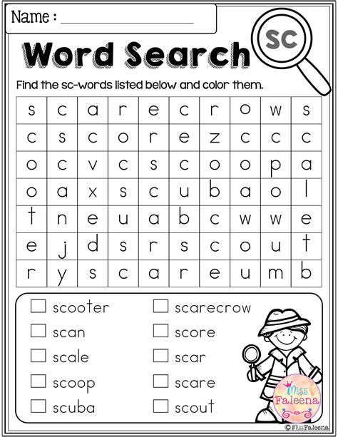 1st Grade Phonics Worksheets - Jenny Printable