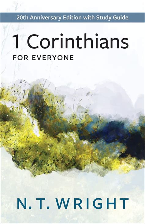 Buy 1 Corinthians for Everyone: 20th Anniversary Edition with Study ...