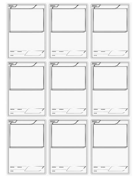 Printable Pokemon Cards