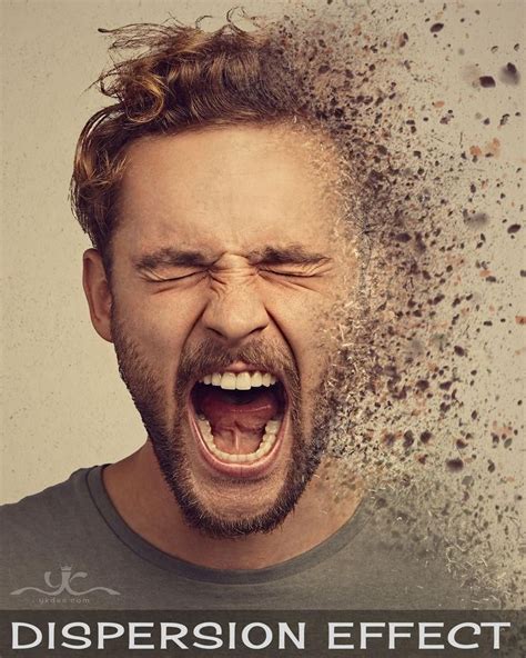 Image result for Dispersion Effect Photoshop Example