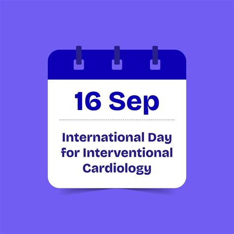 International day for interventional cardiology vector design 16 ...