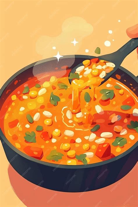 Premium Vector | Bangalore Bisi Bele Bath and Spicy Rice Dish