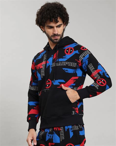 Deadpool Quirky Regular Fit Hoodie Men – Free Authority