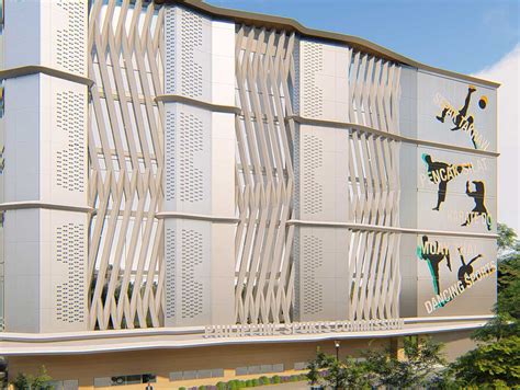 Sports Complex Building Design 的图像结果