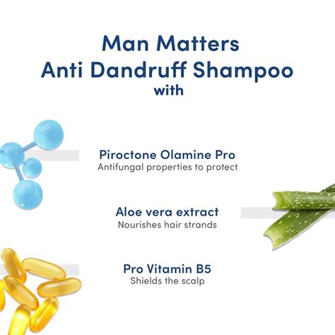 Buy MAN MATTERS ANTI DANDRUFF SHAMPOO 100 ML + MASSAGER Online & Get ...