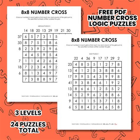 Free Printable Math Puzzles for the Classroom (FREE PDFs)