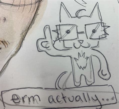 Silly cat in 2025 | Easy doodles drawings, Doodle drawings, Sketches