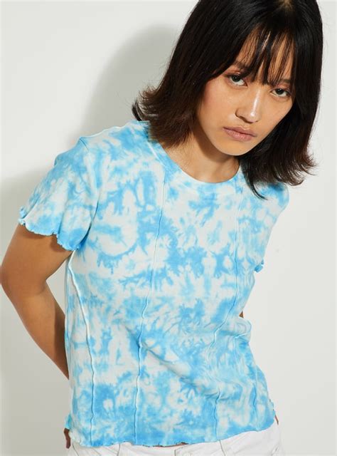 Buy URB_N Women Tie & Dye T-shirt Online at just Rs. 599.0 ...