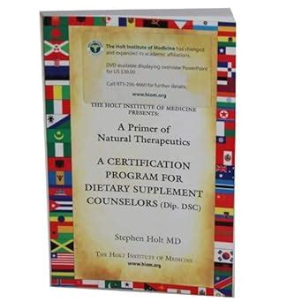 A Primer of Natural Therapeutics: A Certification Program for Dietary ...