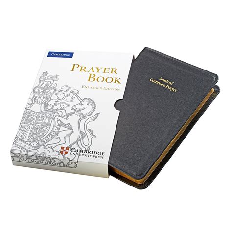 Book of Common Prayer, 2024 Enlarged Print Edition - Black Calf Split ...