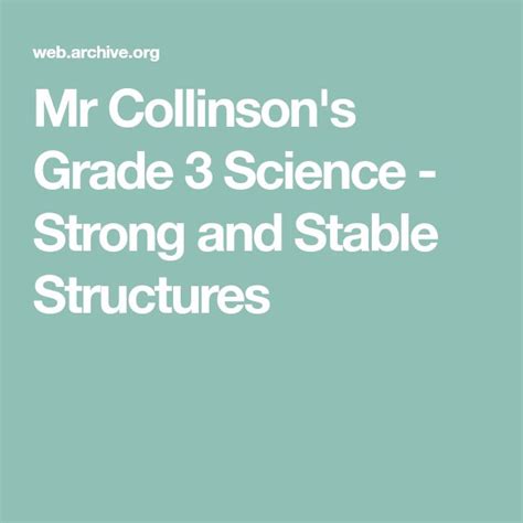 Image result for Stable Structures Grade 3