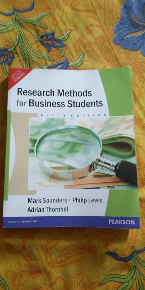 Buy Research Methods For Business Students, 5e Book Online at Low ...