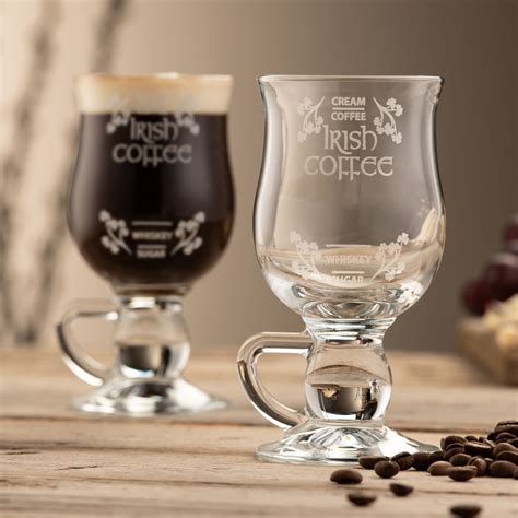 Galway Crystal Irish Coffee Glasses | Gifts of Ireland