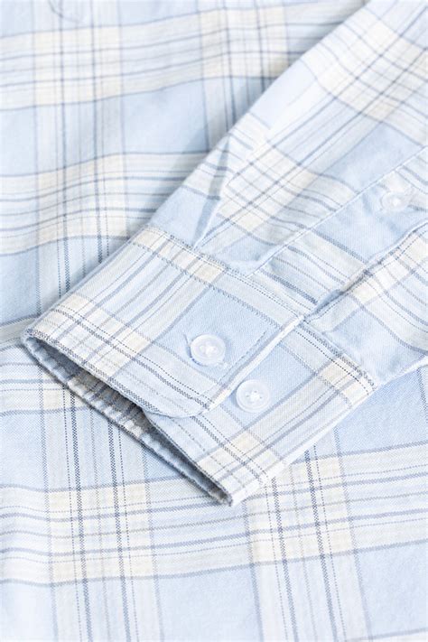 Buy Men's Interlock Plaid Blue Check Shirt Online | SNITCH
