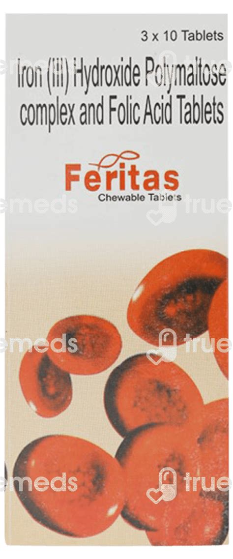 Feritas Tablet 10 - Uses, Side Effects, Dosage, Price | Truemeds