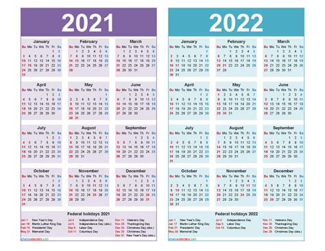 Calendars 2021 2022 Free Printable Excel Templates Riset - Riset
