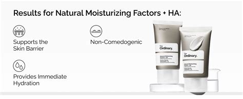 The Ordinary Natural Moisturizing Factors + HA, Lightweight Hydrator ...