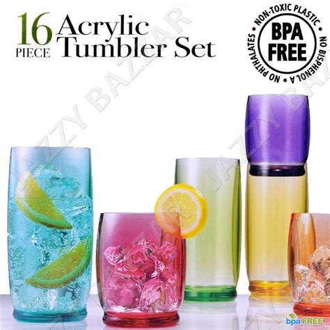 Glass And Plastic Tumblers at Joseph Avent blog