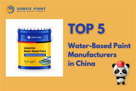 Top 5 Water-Based Paint Manufacturers in China