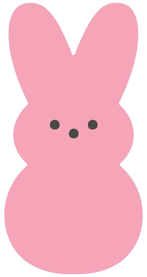 Peeps coloring pages bunnies template – Artofit