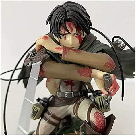 Buy Levi Ackerman Figure, Attack on Titan Figure Mikasa Ackerman Figure ...