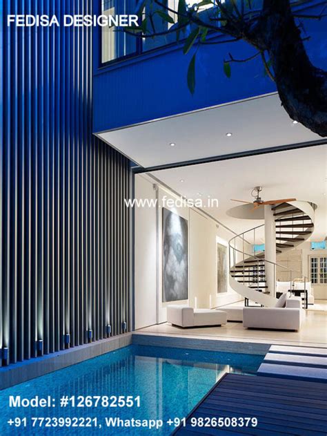 Outer Boundary Wall Design For Home Mediterranean Villa Design Foyer ...
