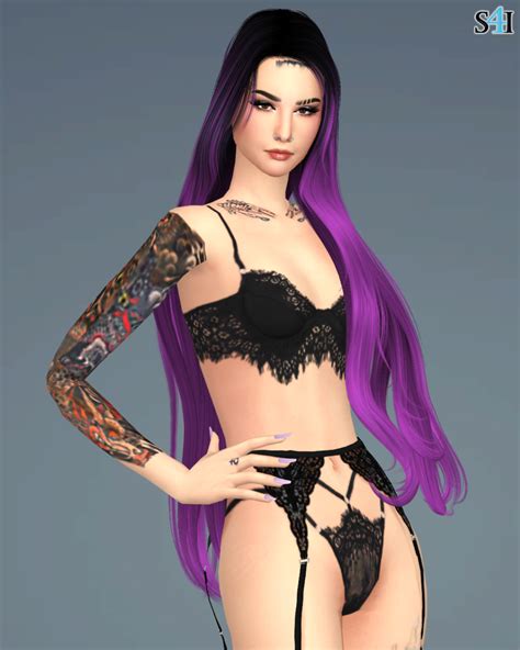 Sims 4 CAS: Valerica Steele - Imagination Sims 4 CAS