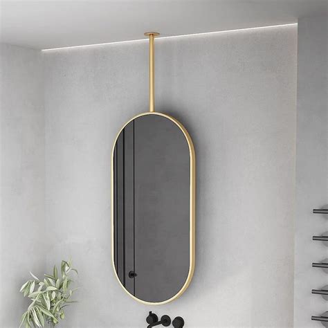 Hanging Capsule Mirror Writings On The Wall Wall Mirror