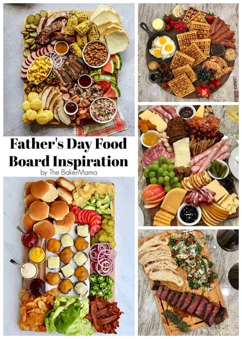 Father's Day Food Boards and More - The BakerMama