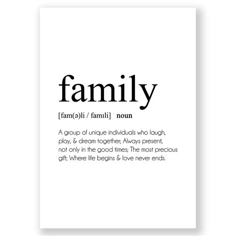 Definition Of Family Love