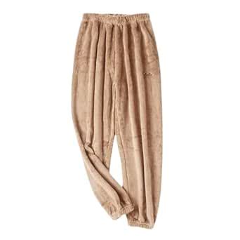 Buy IKKAI Thermal Ultra Soft Fleece Lined Solid Pajama for Women ...