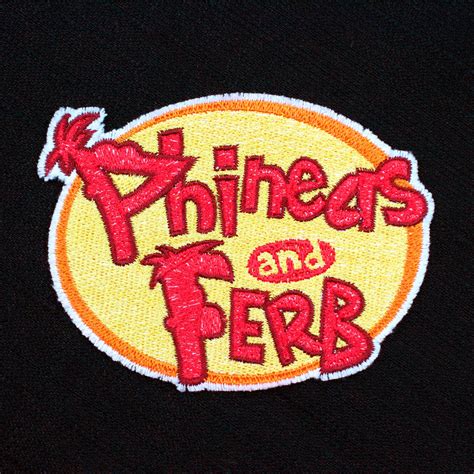 Disney Channel's Phineas and Ferb Show Logo Fully Embroidered Sew-on ...