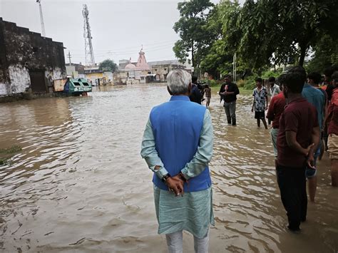 Daskroi MLA Babubhai Patel Inspects Flood Areas | દસ્ક્રોઈ વિસ્તારમાં ...