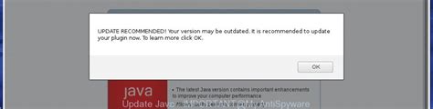 Image result for Java Update Scam