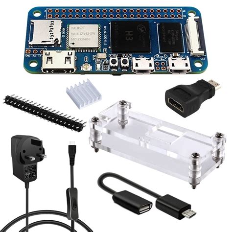 Buy GeeekPi Banana Pi BPI M2 ZERO Starter Kit,with Banana Pi BPI-M2 ...