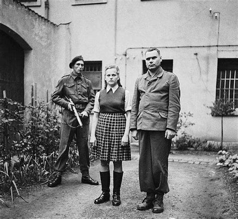 纳粹女囚集中营22岁的杀人恶魔看守长，1945年被军事法庭判处死刑 - 知乎