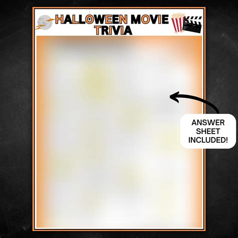 Halloween Movie Trivia | Halloween Movies Trivia Questions | Halloween Trivia Game | Halloween ...