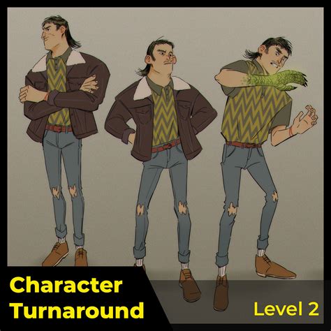 Academy of Digital Arts - Character Turnarounds