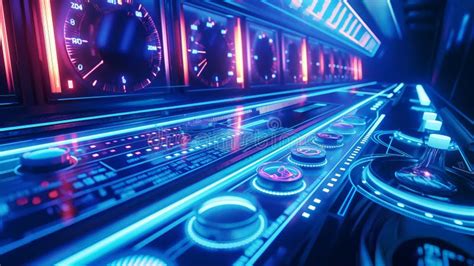 Image result for Cartoon Neon Light Control Panel