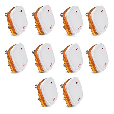Goldmedal Polycarbonate G-Grip 16A 3 Pin Plug Tops With Leds (White And ...