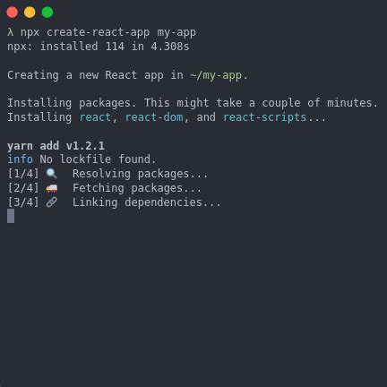 React Web App Tutorial 的图像结果