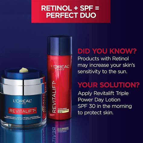 Revitalift Night Cream with Retinol & Niacinamide - Hydrate & Reduce ...