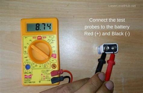 Image result for Testing 12V Battery with Multimeter