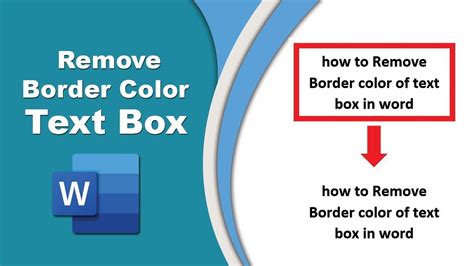 Image result for How to Remove Text Box Border Word