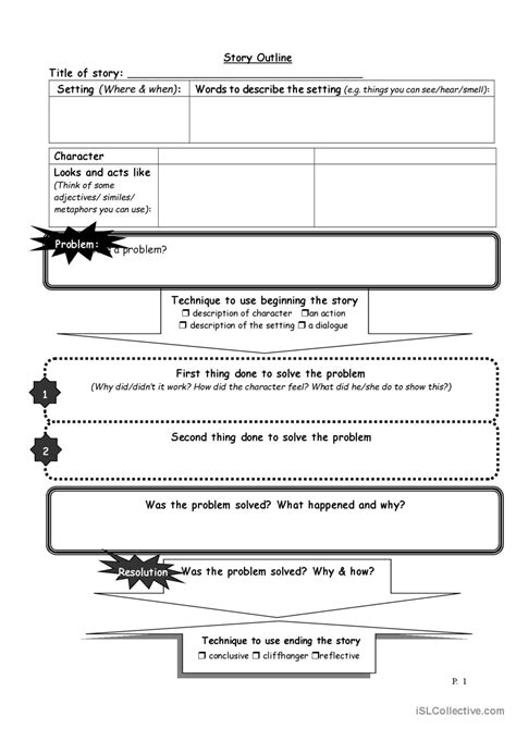 Plot Diagrams For Story Writing